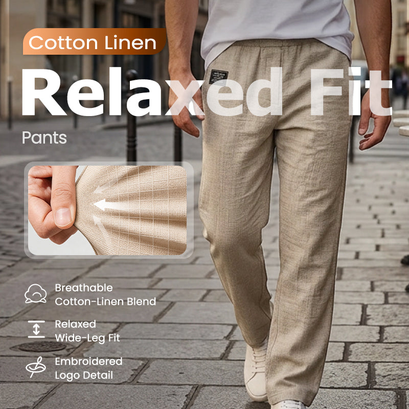 Men’s Classic Linen Pants