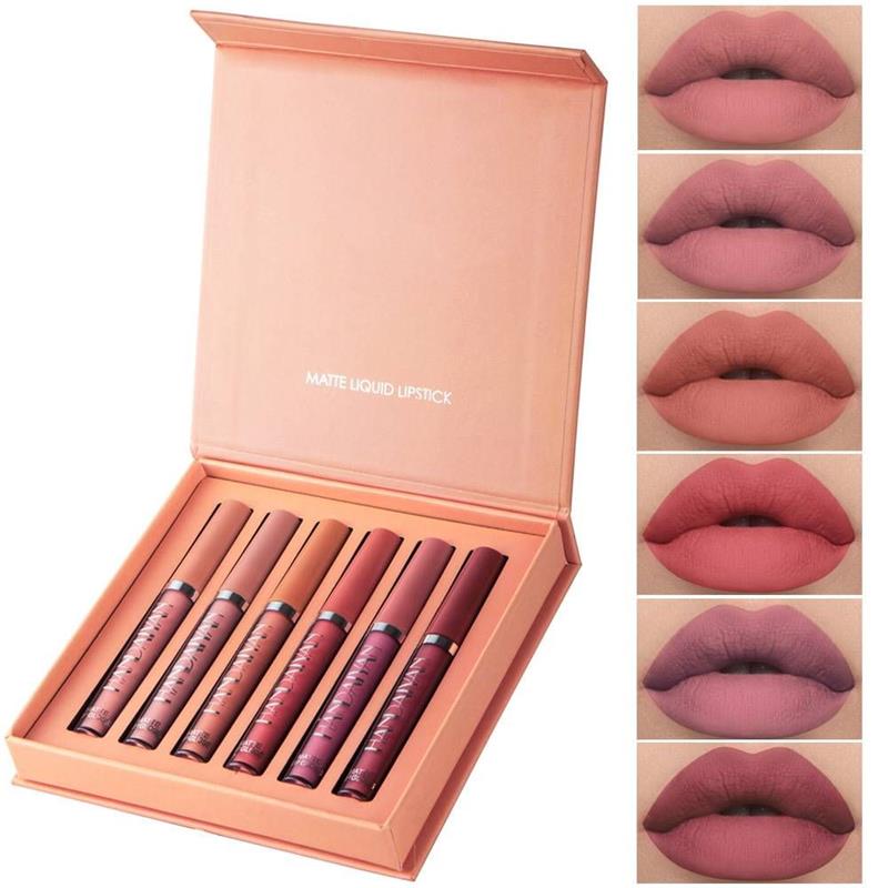 💄12-colour liquid lipstick
