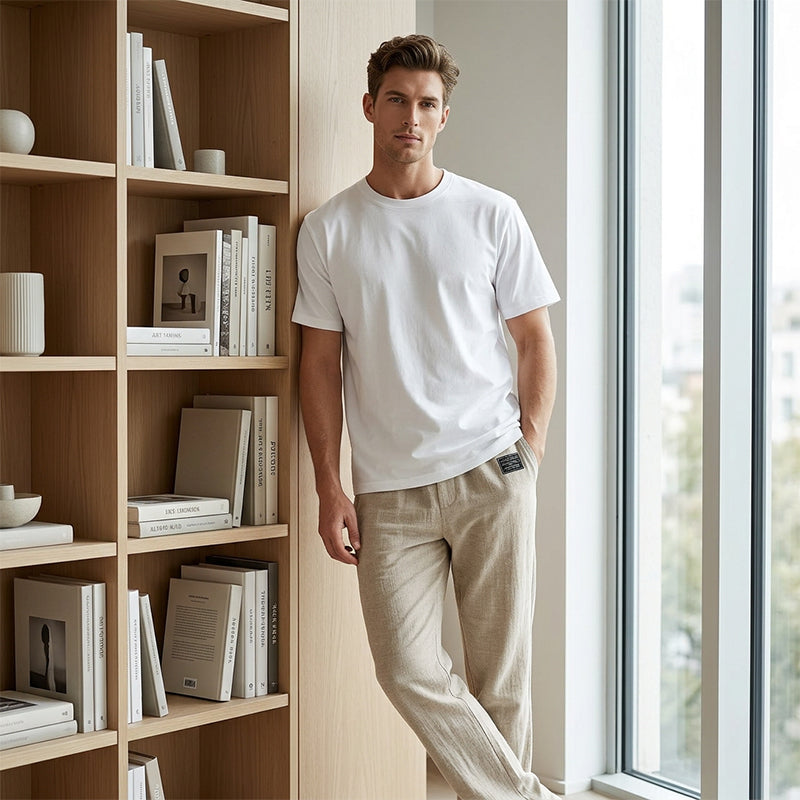 Men’s Classic Linen Pants