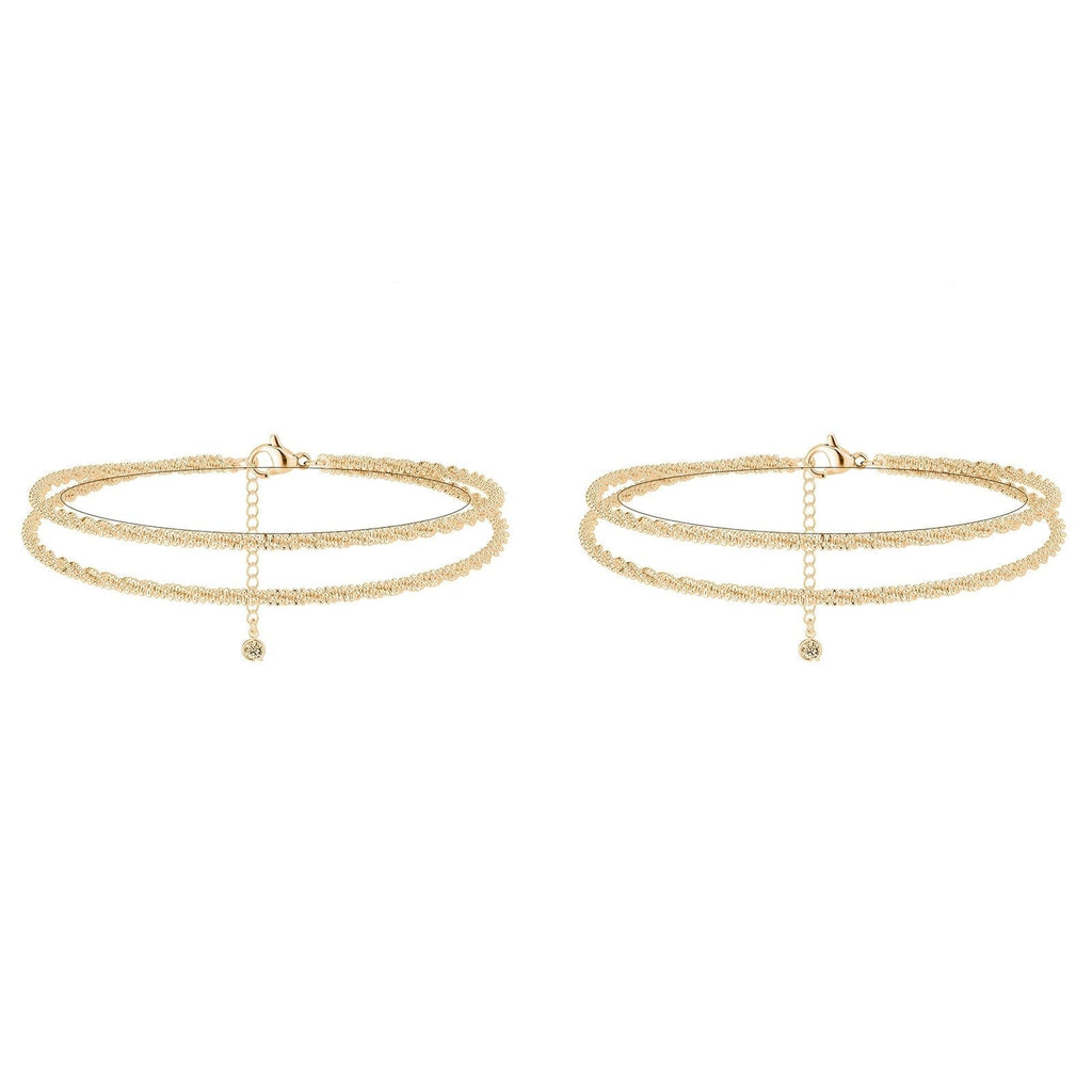 💜LAST DAY - BUY 1 GET 1 FREE💜Dainty Layered waterproof anklet