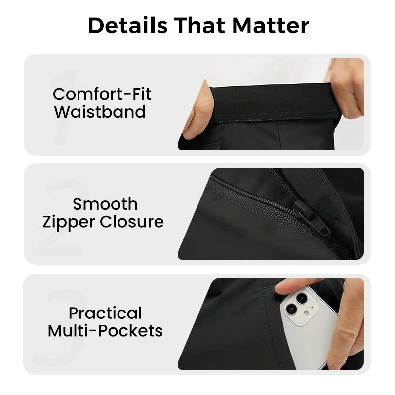 Men's Stretch Quick Dry Casual Golf Shorts
