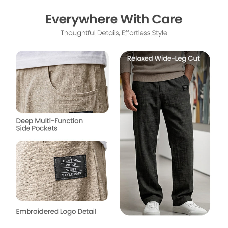 Men’s Classic Linen Pants