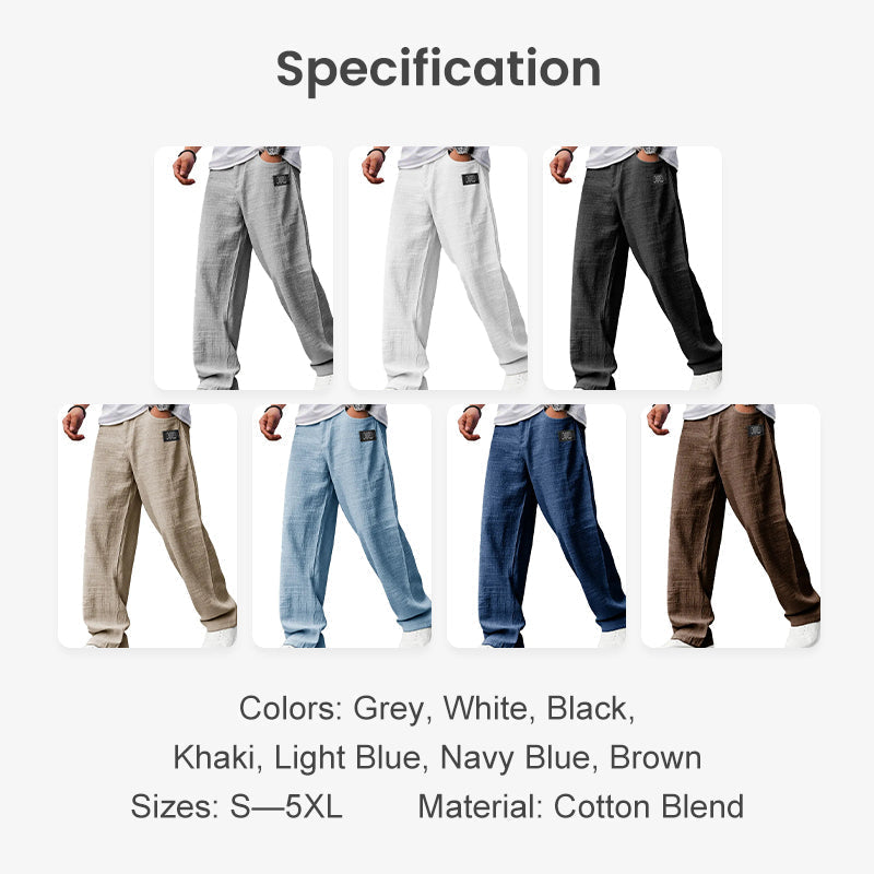 Men’s Classic Linen Pants