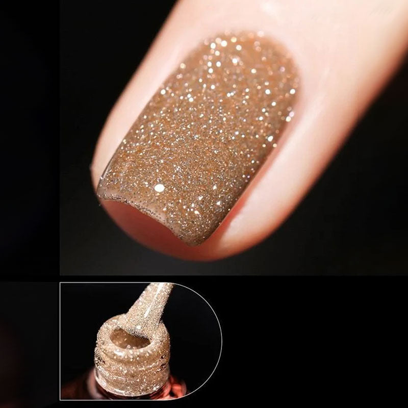 💜Last Day-Buy 1 Get 1 Free!💜High Density Glitter Nail Gel Polish💅✨